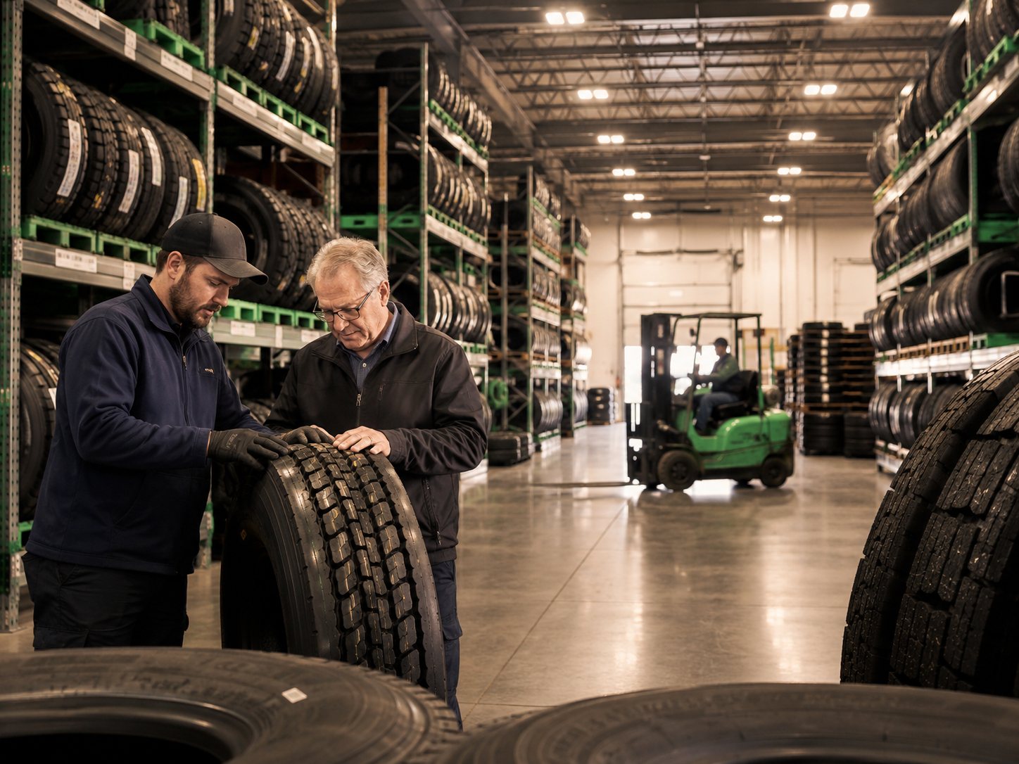 Muscle Power Tires warehouse inventory and customer support