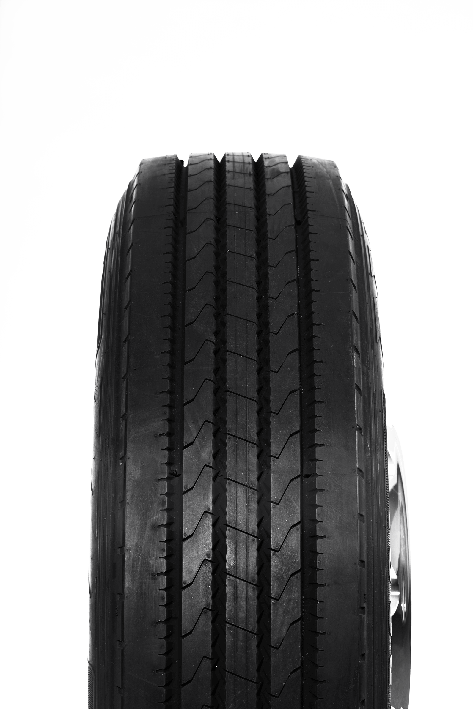 MP991 AP high-capacity all-position tire angled side view